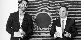 Maxime Codère et Sébastien Barangé - co-fondateurs des Mécènes investis pour les arts
